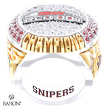 Team Red Dot Football 2026 Championship Ring - Design 2.8