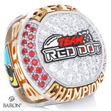 Team Red Dot Football 2026 Championship Ring - Design 2.8