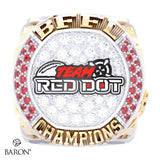 Team Red Dot Football 2026 Championship Ring - Design 2.8