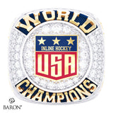 Team USA Inline Hockey 2026 Championship Ring - Design 2.2