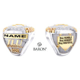 Texas Lutheran University Baseball 2026 Championship Ring - Design 3.6