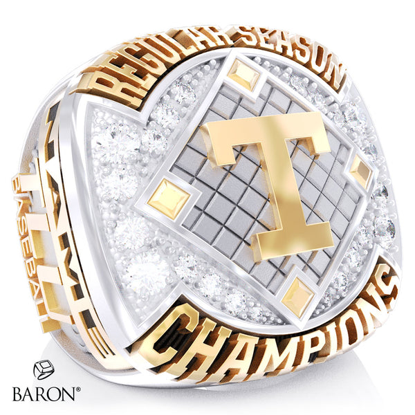 Texas Lutheran University Baseball 2026 Championship Ring - Design 3.6