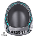 Stingray Allstars Gray Cheer 2026 Championship Ring - Design 1.2