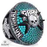 Stingray Allstars Gray Cheer 2026 Championship Ring - Design 1.2