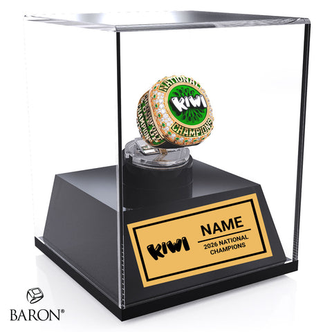 Stingray Allstars Kiwi Cheer 2026 Championship Display Case