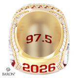Stingray Allstars Peppermint Cheer 2026 Championship Ring - Design 1.2