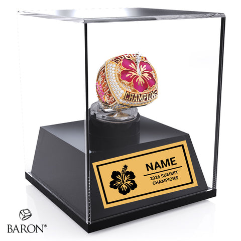 Stingray Allstars Pink Cheer 2026 Championship Display Case