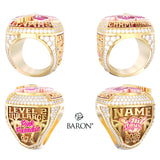Stingray Allstars Pink Cheer 2026 Championship Ring - Design 1.3