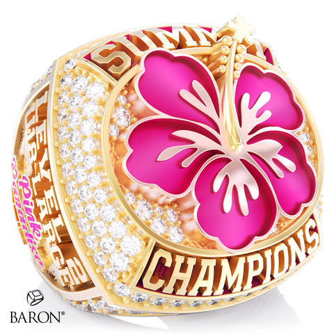 Stingray Allstars Pink Cheer 2026 Championship Ring - Design 1.3