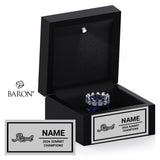 Stingray Allstars Royal Rays Cheer 2026 Championship Black LED Ring Box