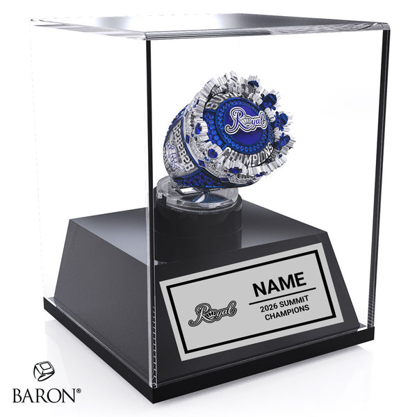 Stingray Allstars Royal Rays Cheer 2026 Championship Display Case