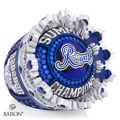 Stingray Allstars Royal Rays Cheer 2026 Championship Ring - Design 3.1