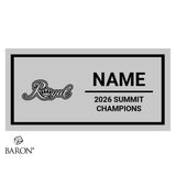 Stingray Allstars Royal Rays Cheer 2026 Championship Black LED Ring Box