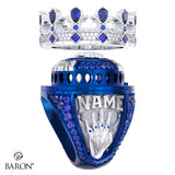 Stingray Allstars Royal Rays Cheer 2026 Championship Ring - Design 3.1