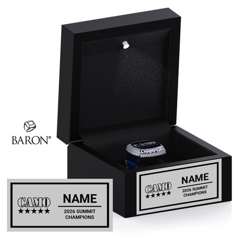 Stingray Allstars Camo Cheer 2026 Championship Black LED Ring Box