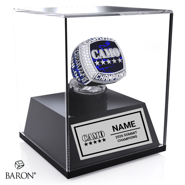 Stingray Allstars Camo Cheer 2026 Championship Display Case