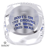 Stingray Allstars Camo Cheer 2026 Championship Ring - Design 1.4