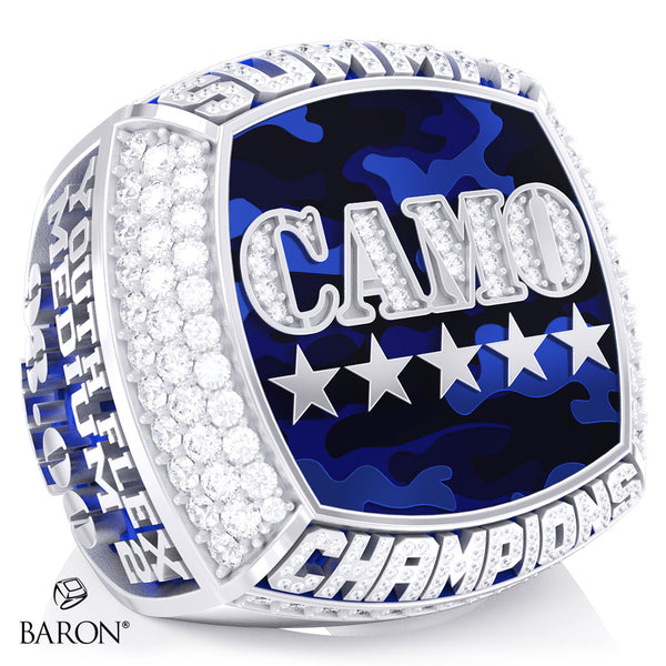 Stingray Allstars Camo Cheer 2026 Championship Ring - Design 1.4