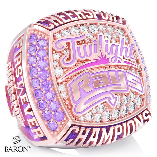 Stingray Allstars Virginia Cheer 2026 Championship Ring - Design 1.1