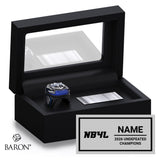 Stingray Allstars Navy 2026 Championship Black Standard Window Ring Box
