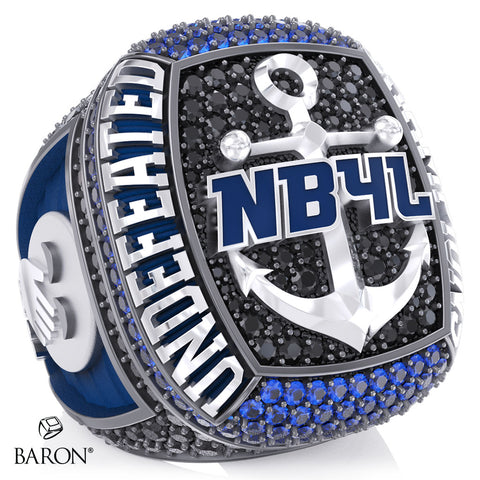 Stingray Allstars Navy 2026 Championship Ring - Design 2.4
