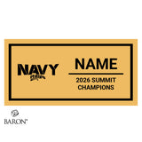 Stingray Allstars Navy Summit Cheer 2026 Championship Black Standard Window Ring Box