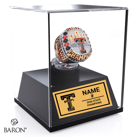 Trenton High School Softball 2026 Championship Display Case