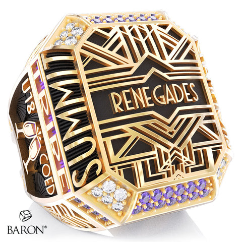 Tribe Cheer Renegade 2026 Championship Ring - Design 3.3
