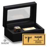 Tuscarora High School Softball 2026 Championship Black Standard Window Ring Box