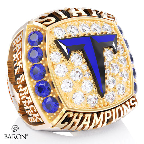 Tuscarora High School Softball 2026 Championship Ring - Design 1.7