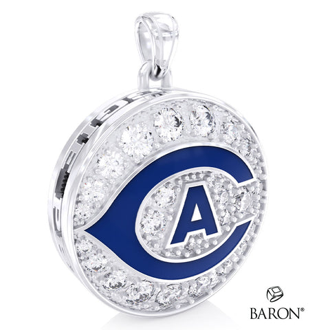 UC Davis Aggies Legacy Ring Top Pendant - Design 1.10