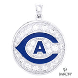 UC Davis Aggies Legacy Ring Top Pendant - Design 1.10