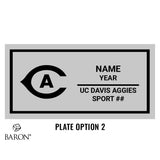 UC Davis Aggies Legacy Display Case