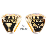 University of Georgia Women's Lacrosse 2026 Championship Ring - Design 3.2