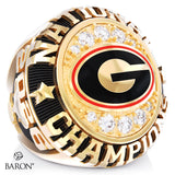 University of Georgia Women's Lacrosse 2026 Championship Ring - Design 3.2