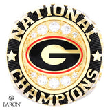University of Georgia Women's Lacrosse 2026 Championship Ring - Design 3.2