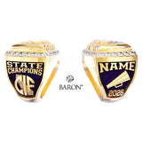 Valencia High School Cheer 2026 Championship Ring - Design 4.2
