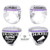 Valencia High School Cheer 2026 Championship Ring - Design 5.3