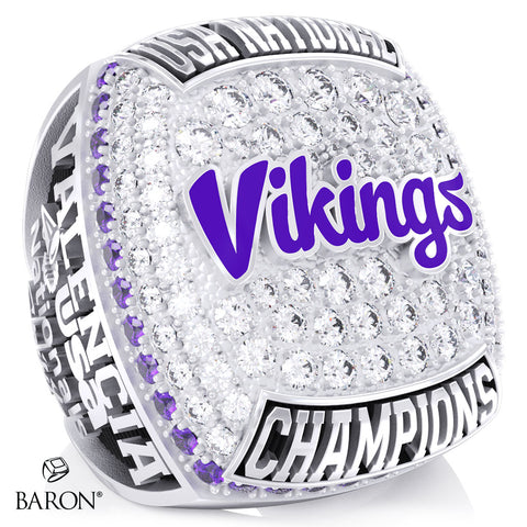 Valencia High School Cheer 2026 Championship Ring - Design 5.3