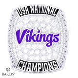 Valencia High School Cheer 2026 Championship Ring - Design 5.3
