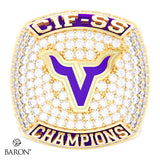 Valencia High School Girls Tennis 2025 Championship Ring - Design 3.2