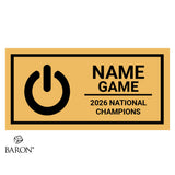 Valhallan Esports Training 2026 Championship Black Window Ring Box