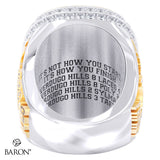 Verdugo Hills High School Baseball 2026 Championship Ring - Design 2.10