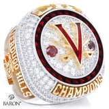 Verdugo Hills High School Baseball 2026 Championship Ring - Design 2.10