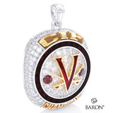 Verdugo Hills High School Baseball 2026 Championship Ring Top Pendant - Design 2.9