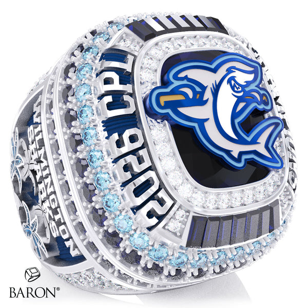 Wilmington Sharks Baseball 2026-Championship Ring - Design 1.14