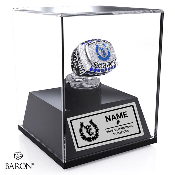 Yorba Linda Colts Football 2025 Championship Display Case